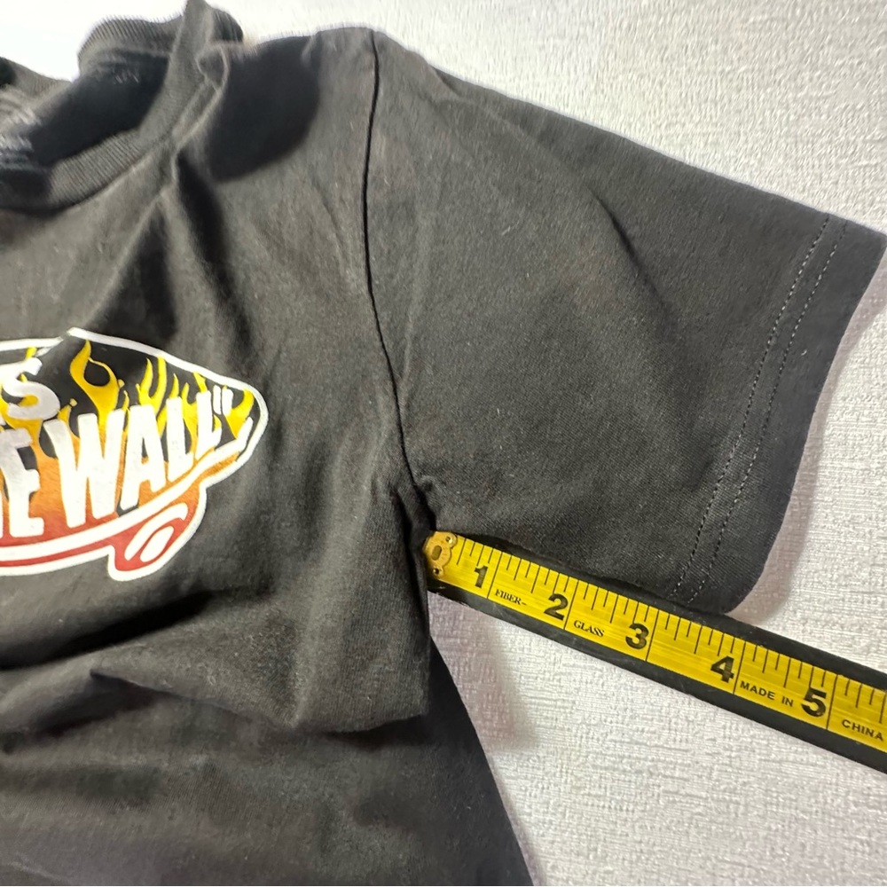 Vans Kids “Off the Wall” Skateboard Graphic Black T-Shirt Size Medium - Picture 9 of 10